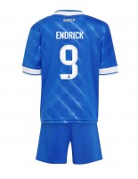 Real Madrid Endrick #9 Tredjedraktsett Barn 2025-26 Korte ermer (+ bukser)